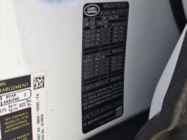 Certified 2026 Land Rover Range Rover Velar S image 25