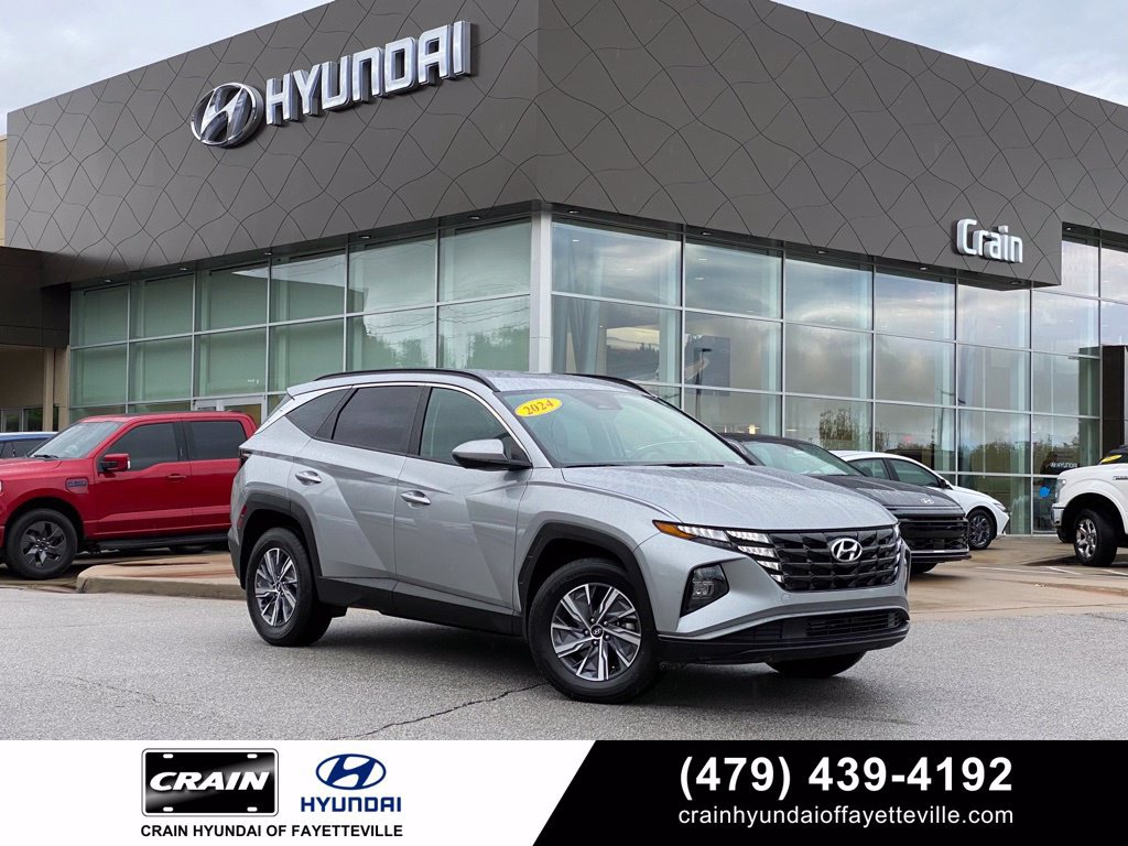 Used 2024 Hyundai Tucson Blue AWD/4WD image 1