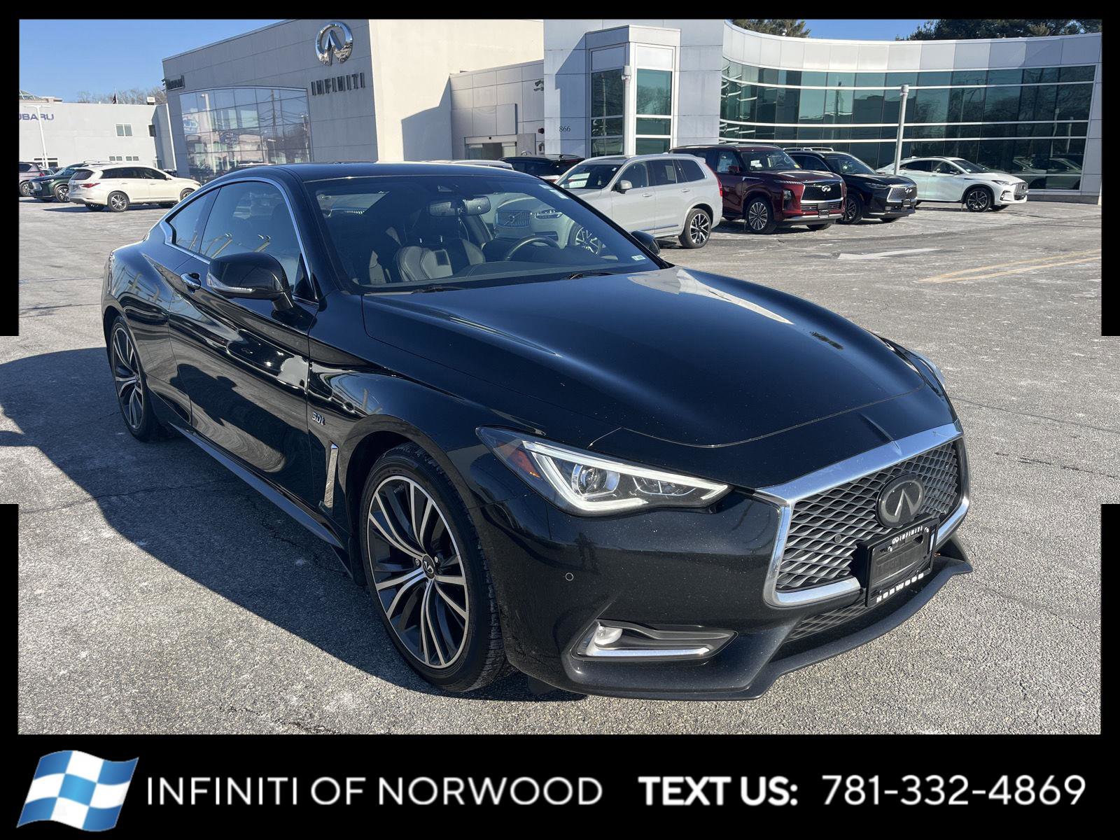 Used 2020 INFINITI Q60 3.0t Luxe w/ Essential Package image 1