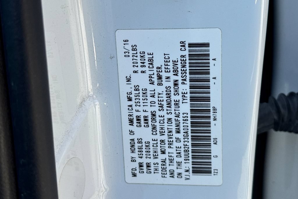 Certified 2016 Acura TLX V6 FWD image 36
