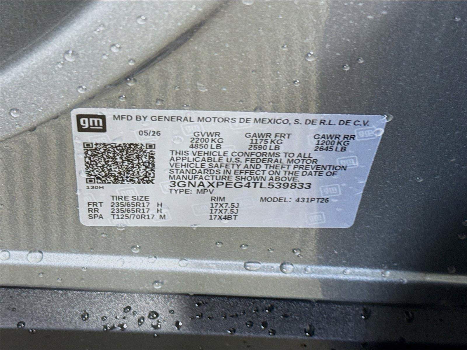 New 2026 Chevrolet Equinox LT AWD/4WD image 24