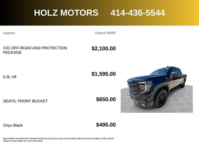 Certified 2025 GMC Sierra 1500 Elevation AWD/4WD image 5