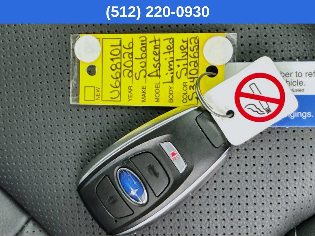 Used 2026 Subaru Ascent Limited AWD/4WD image 40