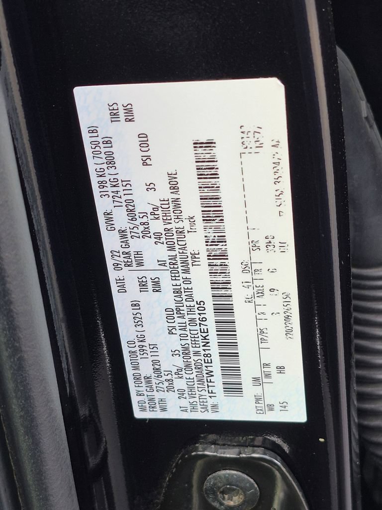 Used 2022 Ford F150 Lariat AWD/4WD image 29