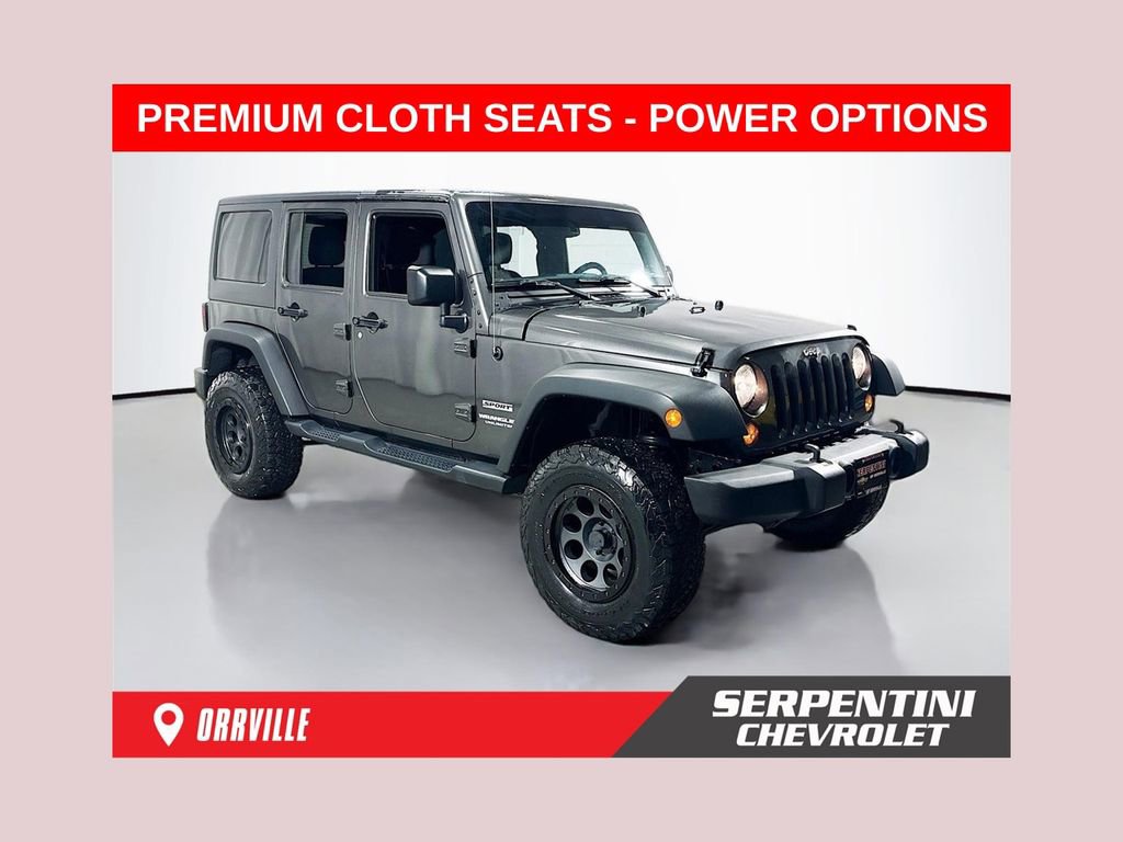 Used 2017 Jeep Wrangler Unlimited Sport w/ Quick Order Package 24S image 1