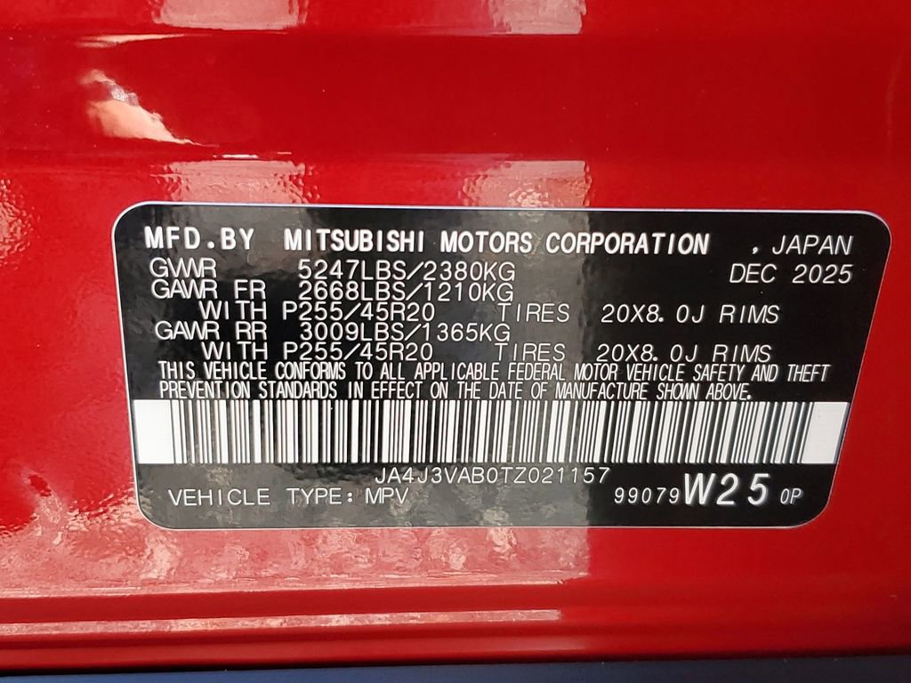 New 2026 Mitsubishi Outlander SE FWD image 30
