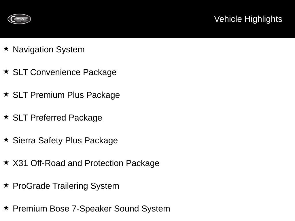 New 2026 GMC Sierra 1500 SLT w/ SLT Premium Plus Package AWD/4WD image 3