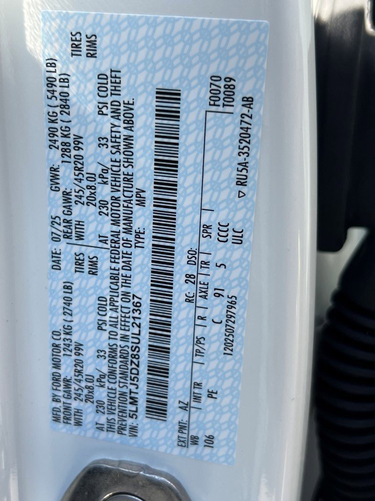 New 2025 Lincoln Corsair Grand Touring w/ Equipment Group 302A image 22