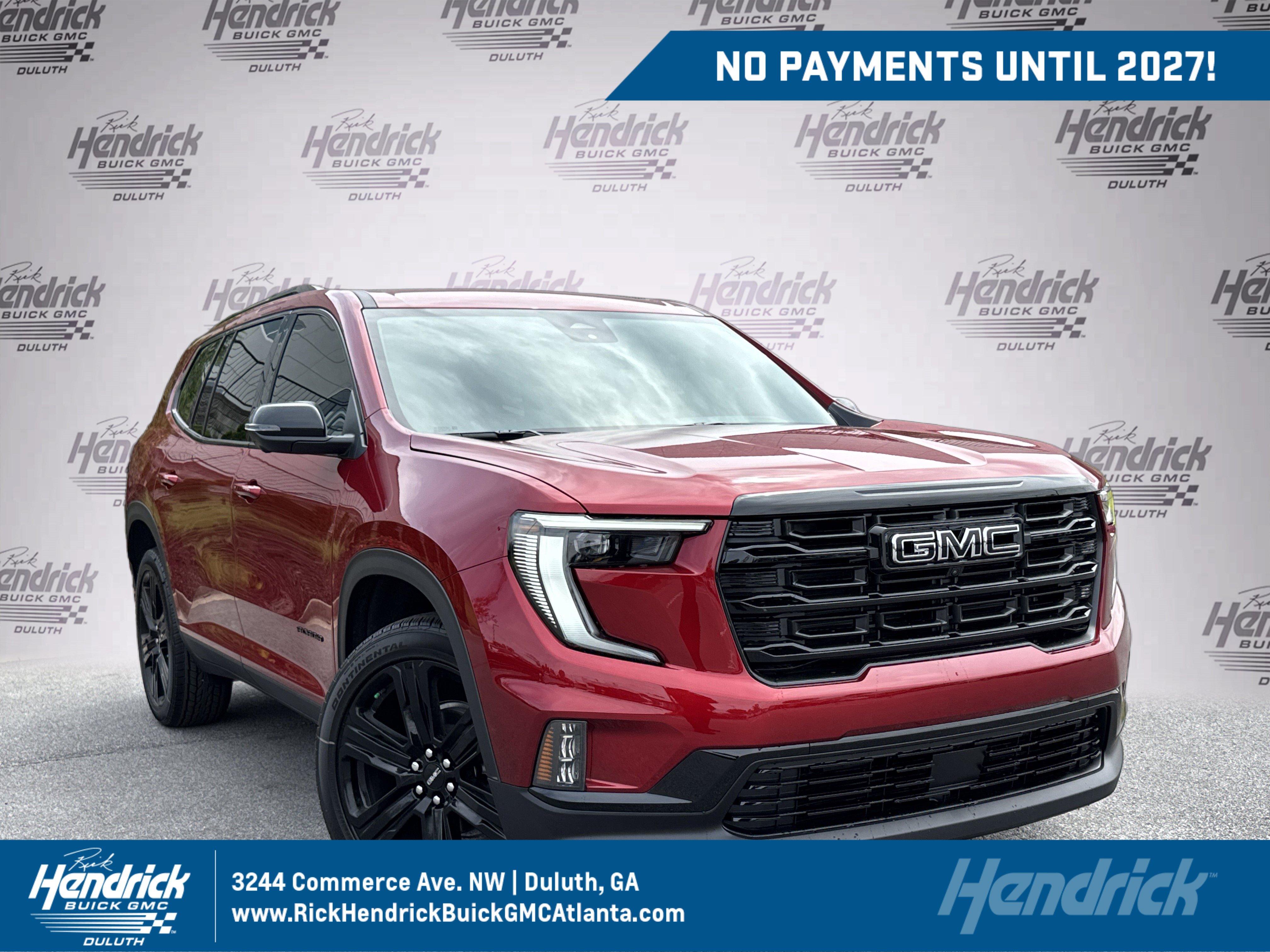 New 2026 GMC Acadia Elevation w/ Black Edition FWD image 1