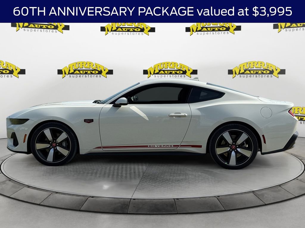 New 2025 Ford Mustang GT Premium w/ 60th Anniversary Package image 3