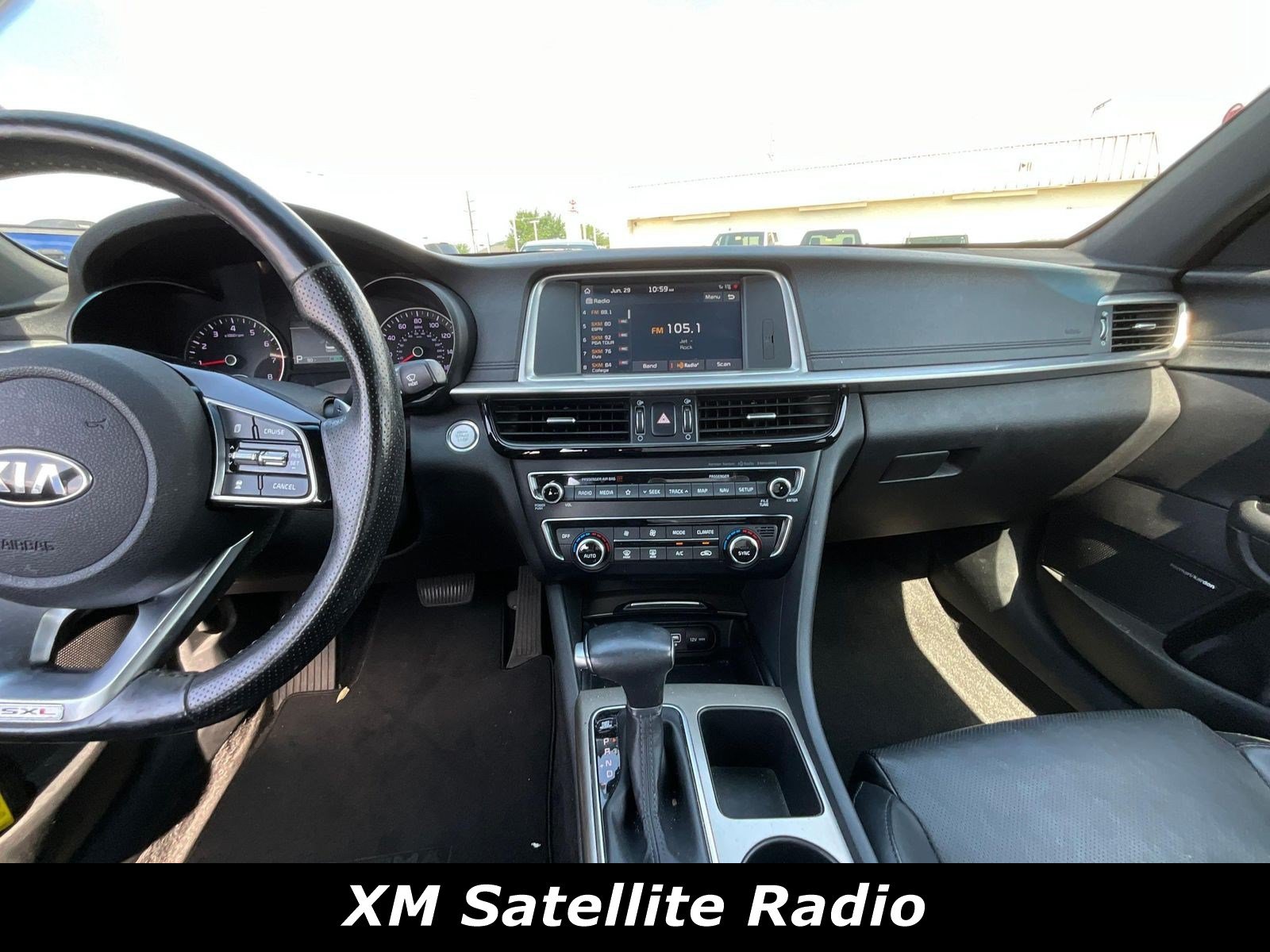 Used 2019 Kia Optima SX w/ SX Limited (Black) Package FWD image 9