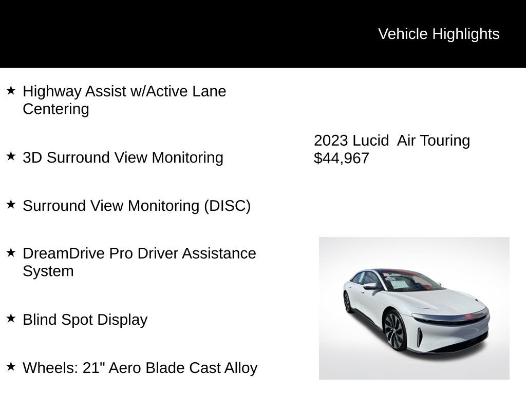 Used 2023 Lucid Air Touring image 6