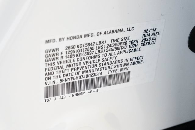 Used 2018 Honda Pilot Elite image 36