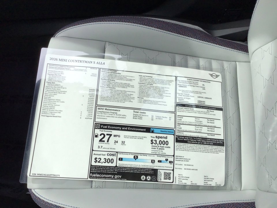New 2026 MINI Cooper Countryman S image 33
