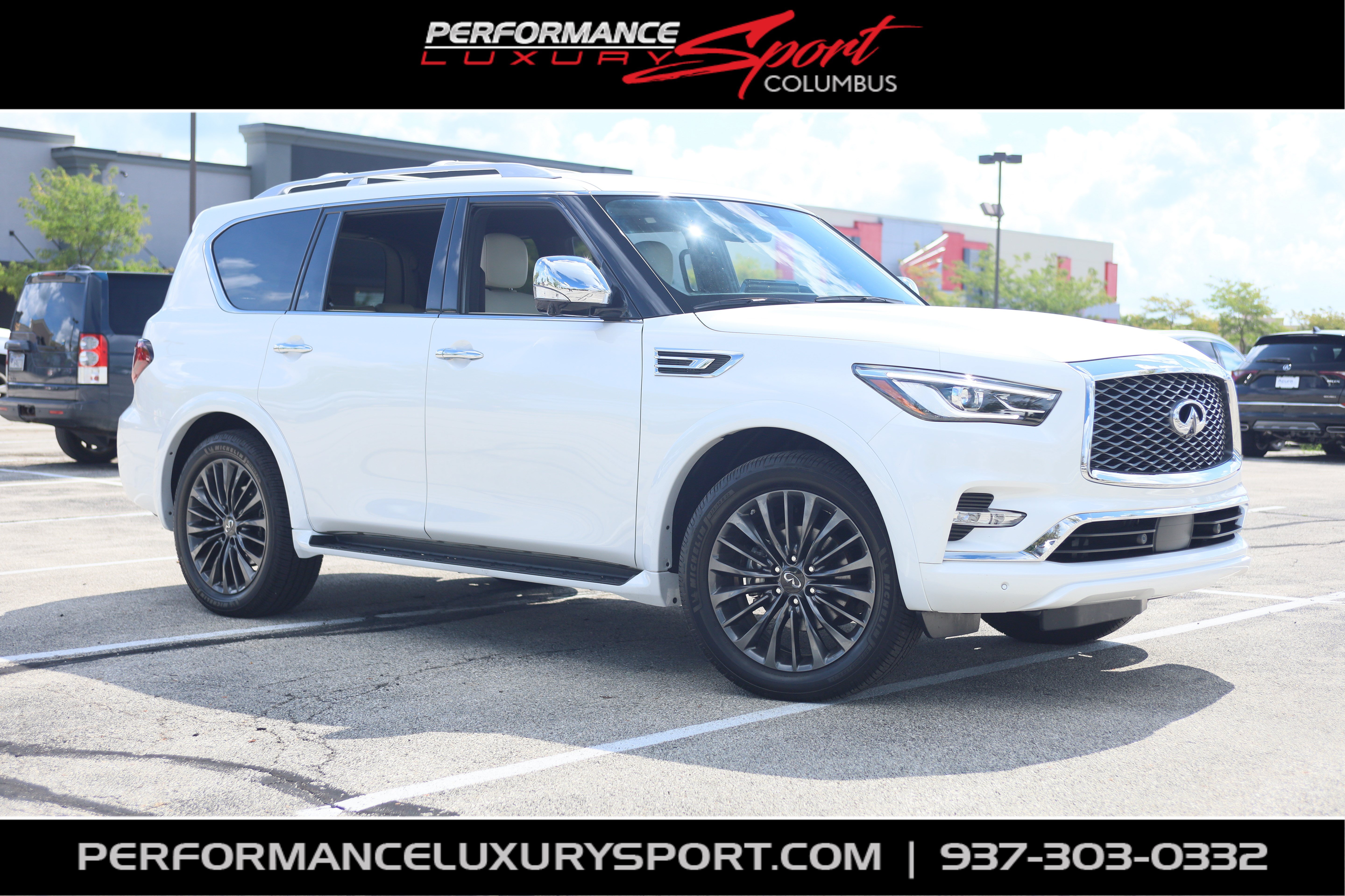 Used 2024 INFINITI QX80 Sensory w/ Cargo Package AWD/4WD image 1