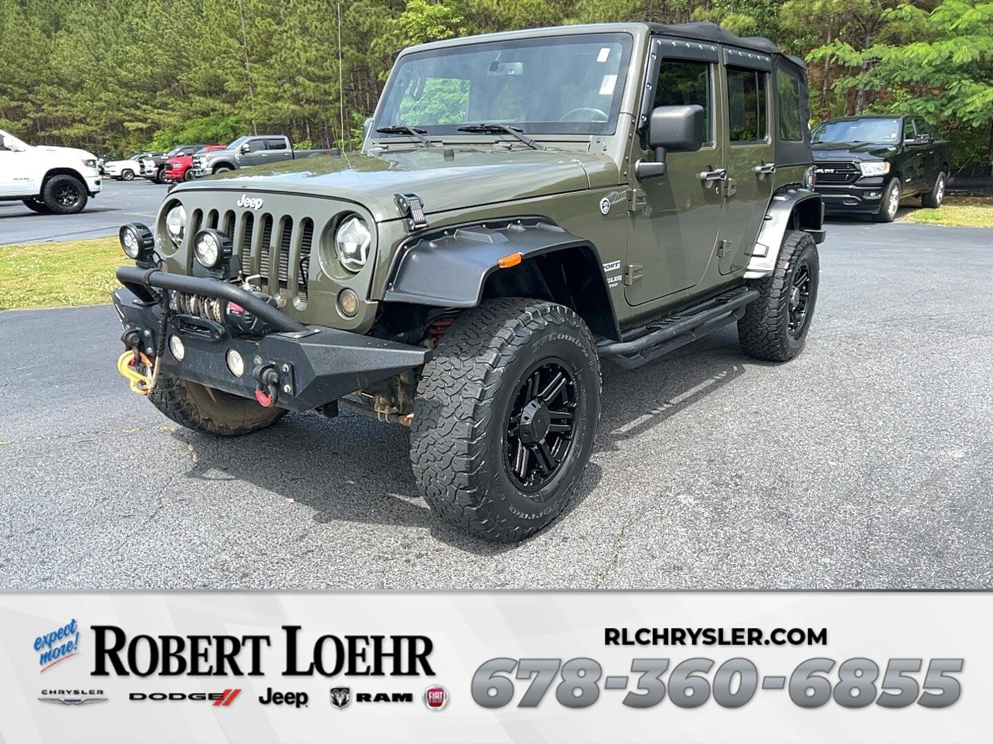 Used 2016 Jeep Wrangler Unlimited Sport w/ Quick Order Package 24S