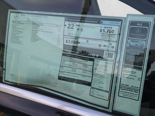New 2026 Mercedes-Benz GLE 350 4MATIC image 17