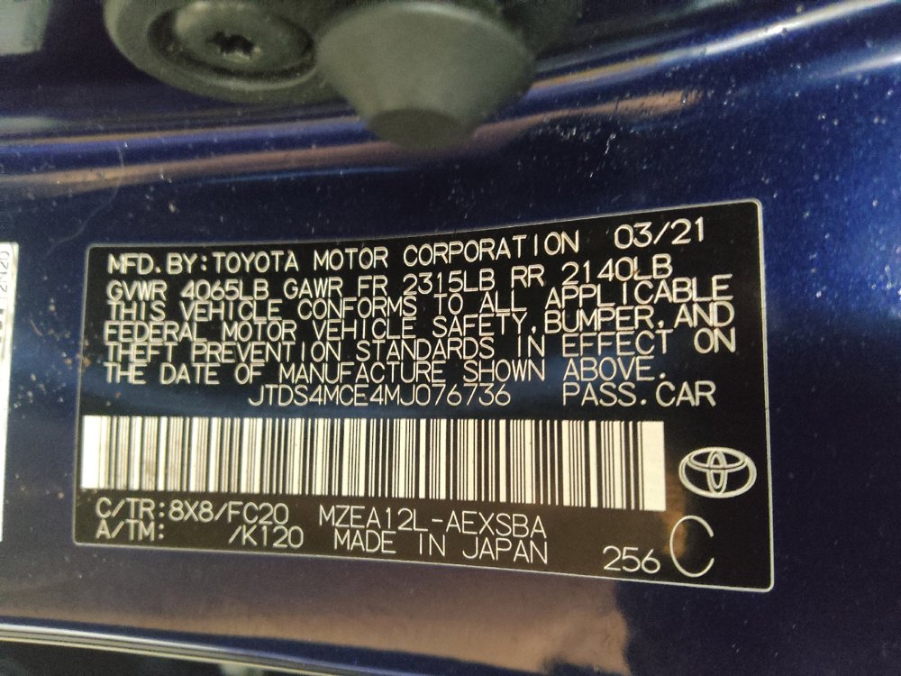 Used 2021 Toyota Corolla SE FWD image 33