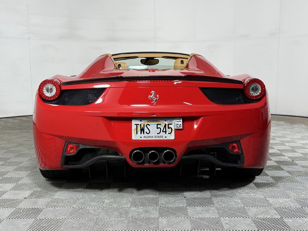 Certified 2013 Ferrari 458 Spider image 6