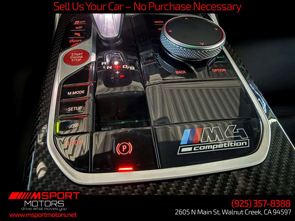 Used 2021 BMW M4 Competition w/ Executive Package RWD image 23