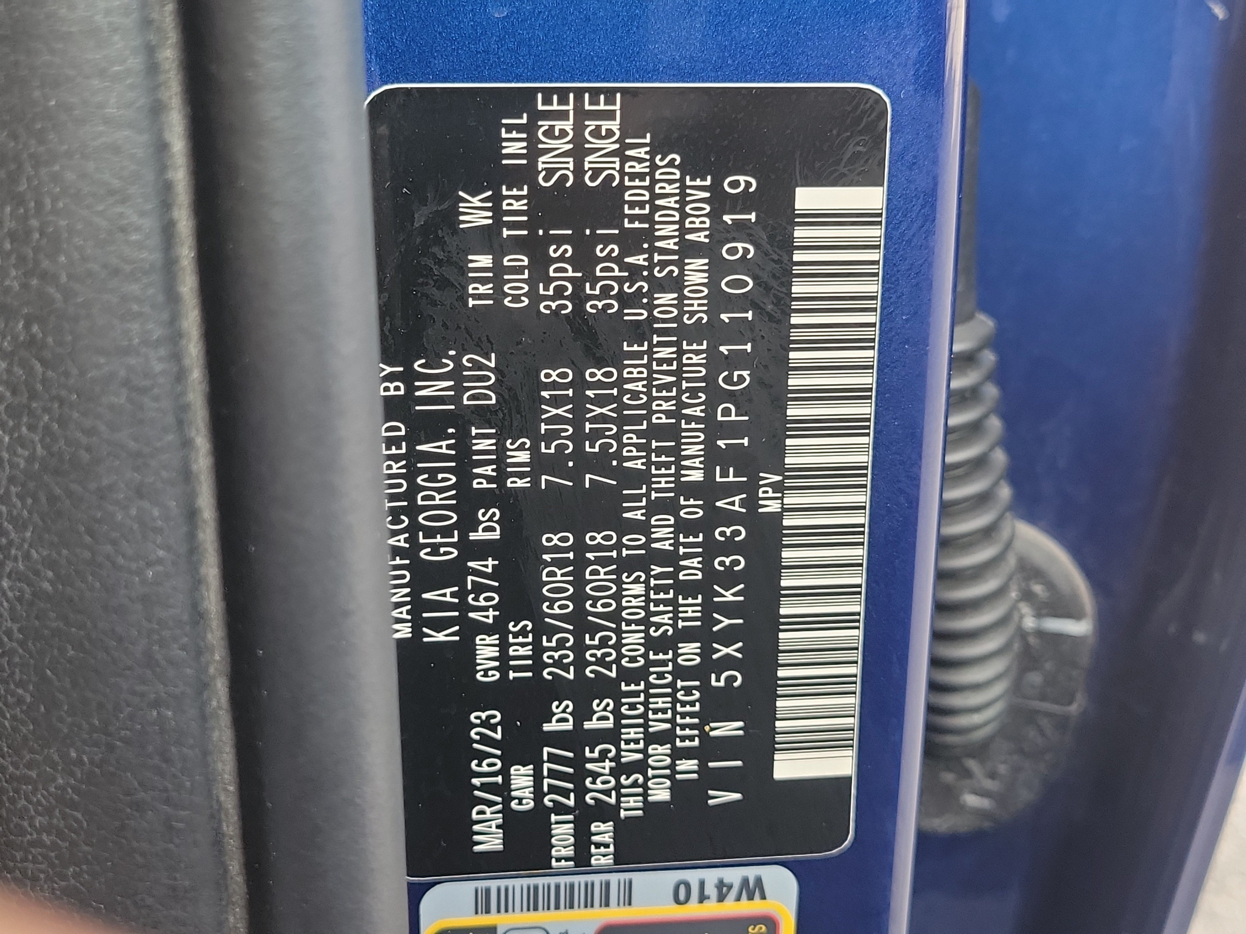 Used 2023 Kia Sportage EX FWD image 35