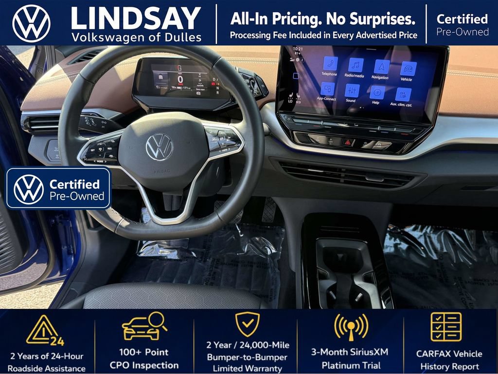 Used 2021 Volkswagen ID.4 Pro S AWD/4WD image 12