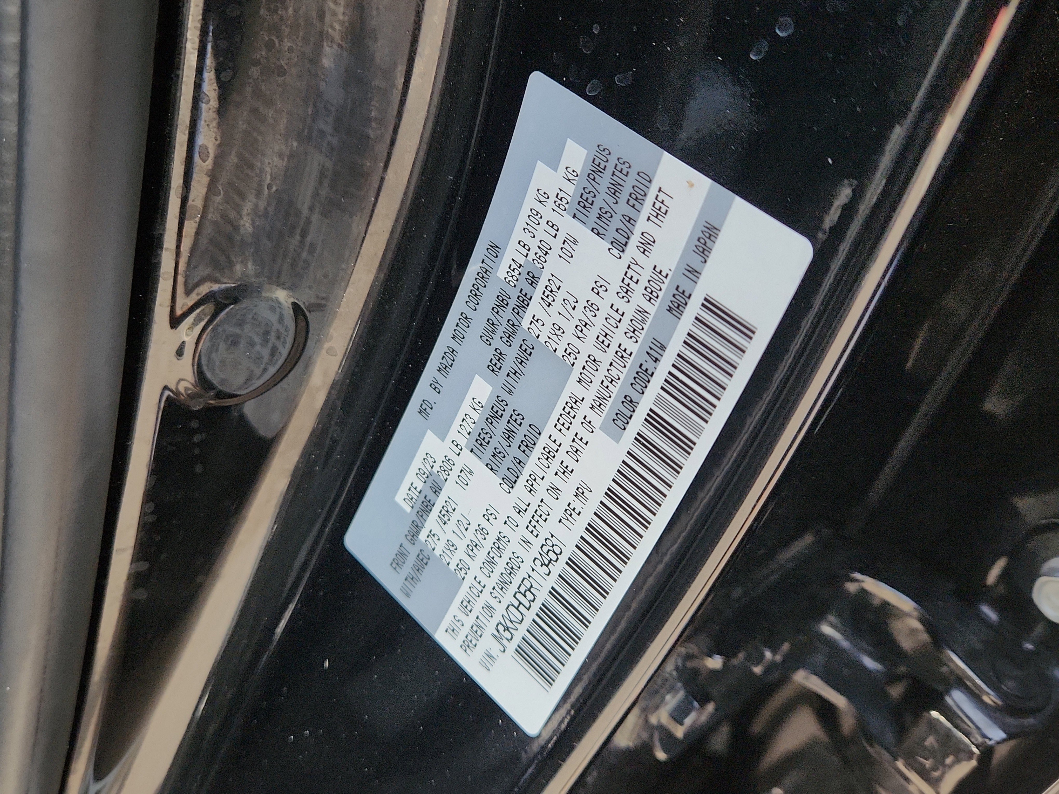 Used 2024 MAZDA CX-90 3.3 Turbo w/ Premium Package image 19