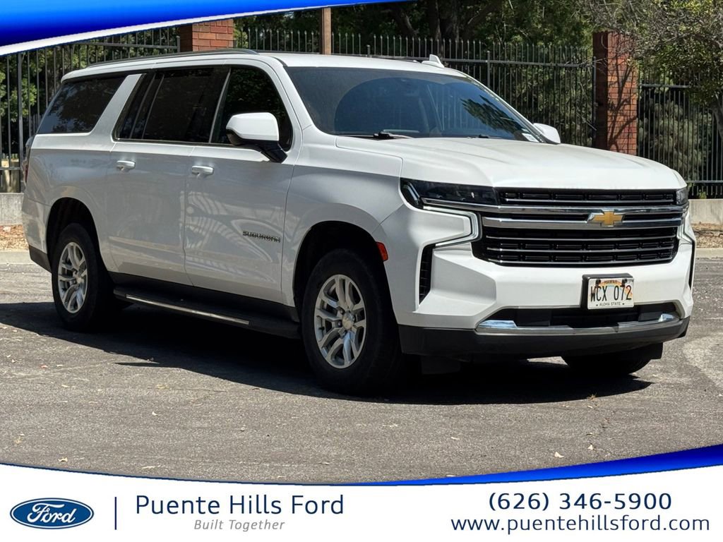 Used 2021 Chevrolet Suburban LT RWD image 1