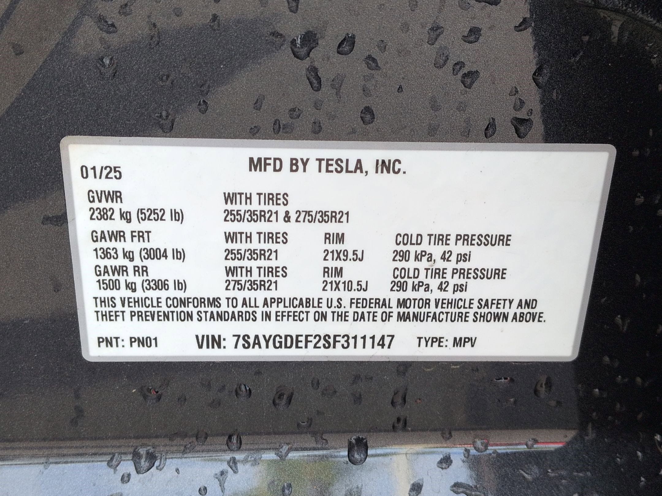 Used 2025 Tesla Model Y Performance AWD/4WD image 32