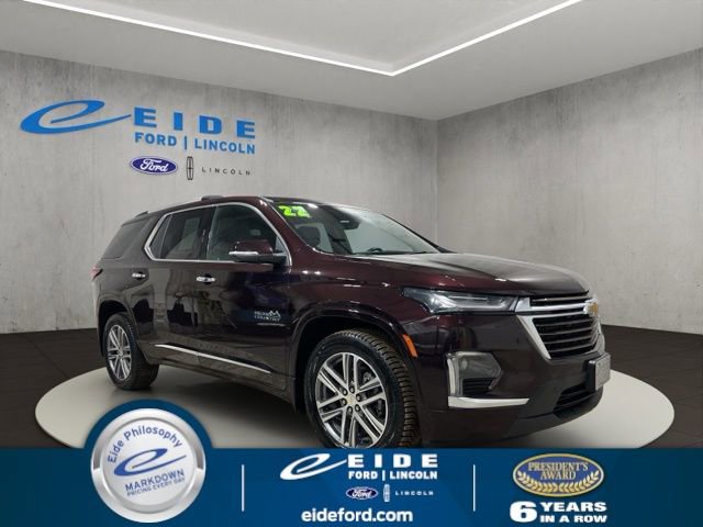 Used 2022 Chevrolet Traverse High Country w/ LPO, Floor Liner Package image 1