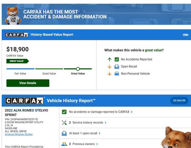 Used 2022 Alfa Romeo Stelvio Sprint image 8