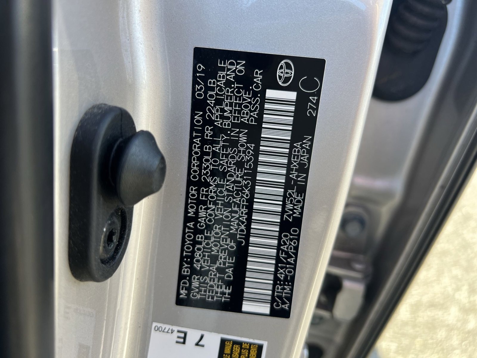 Used 2019 Toyota Prius Prime Plus image 28