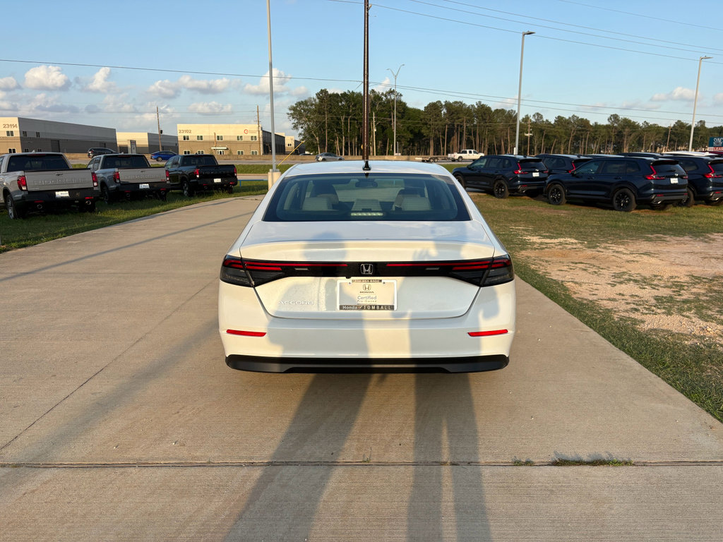 Certified 2025 Honda Accord SE image 7