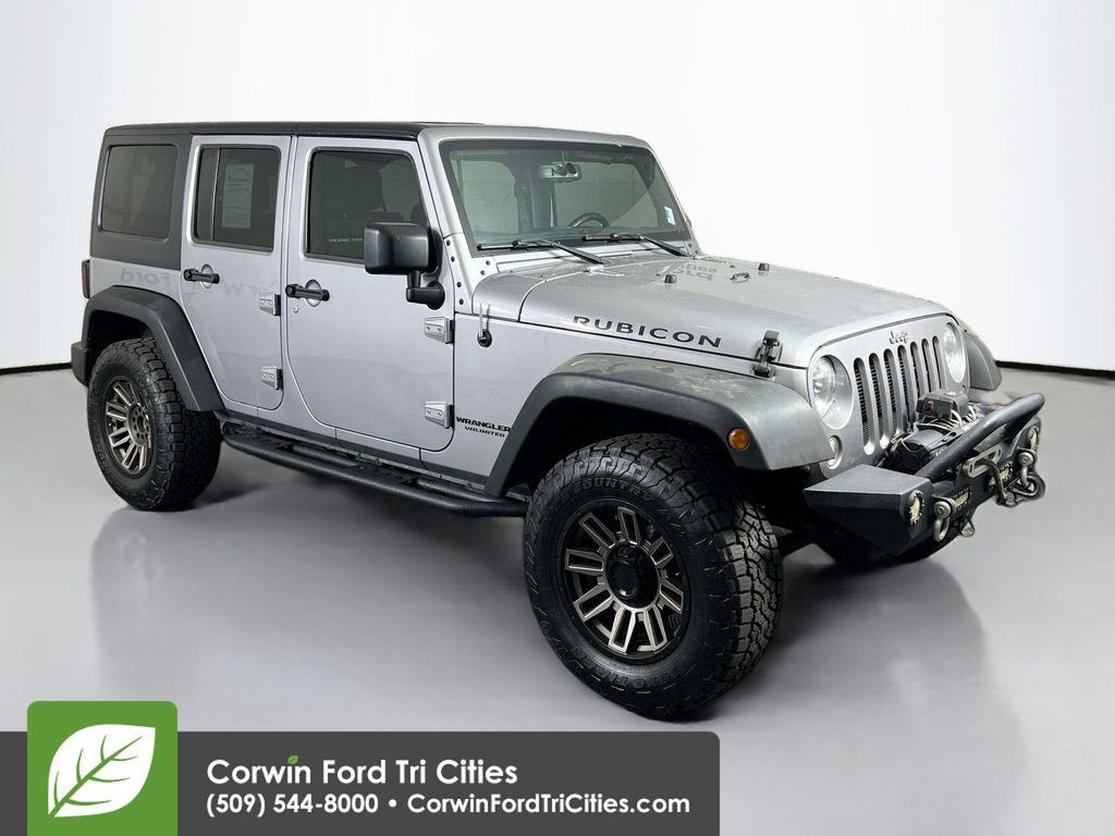 Used 2016 Jeep Wrangler Unlimited Rubicon w/ Connectivity Group AWD/4WD image 1