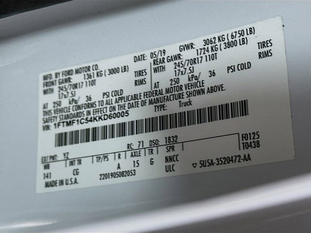 Used 2019 Ford F150 XL w/ XL Power Equipment Group image 28