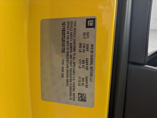 Used 2018 Chevrolet Corvette 1LT w/ Carbon Flash Badge Package image 15