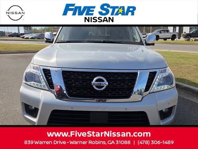 Used 2020 Nissan Armada Platinum w/ Captain's Chairs Package RWD image 2