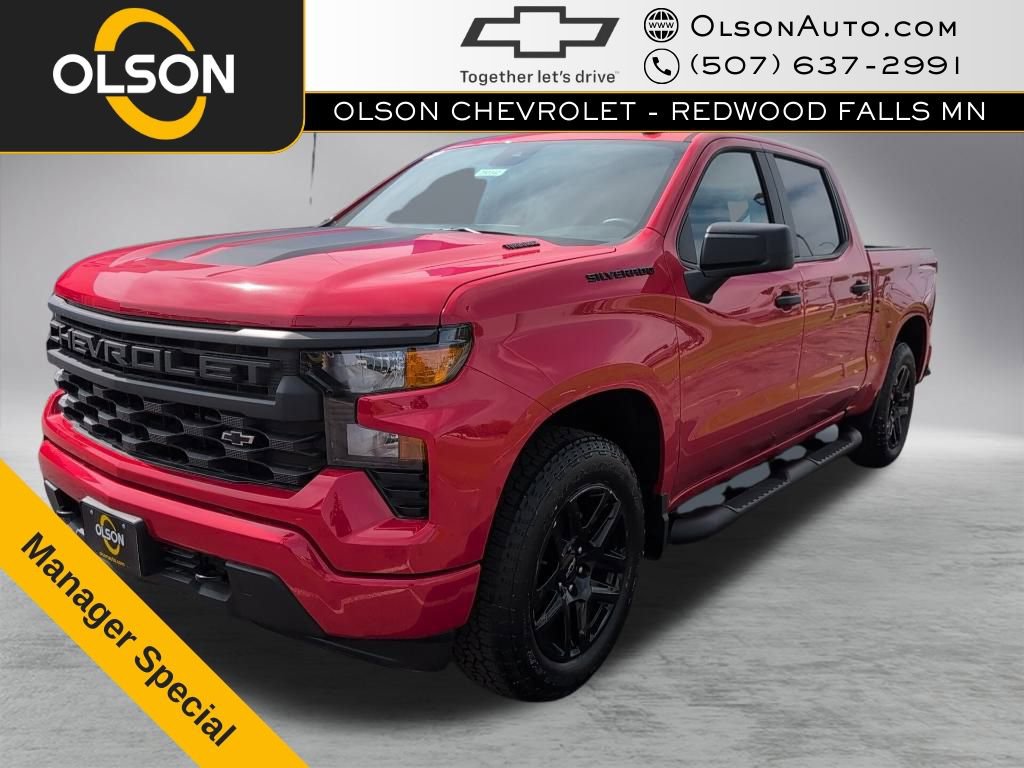 New 2025 Chevrolet Silverado 1500 Custom w/ Rally Edition image 1