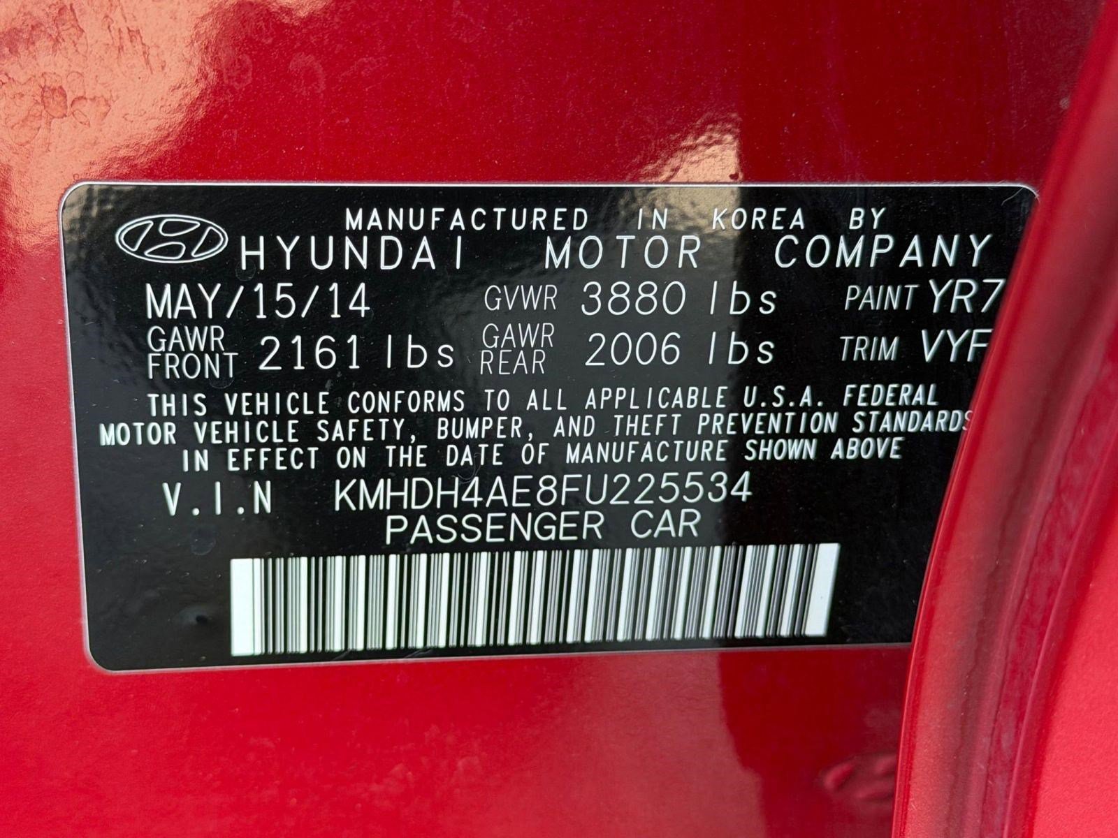 Used 2015 Hyundai Elantra SE w/ Option Group 02 FWD image 18