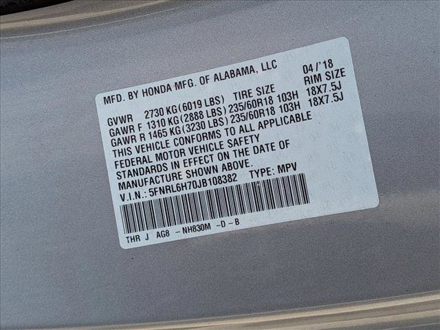 Used 2018 Honda Odyssey EX-L image 24