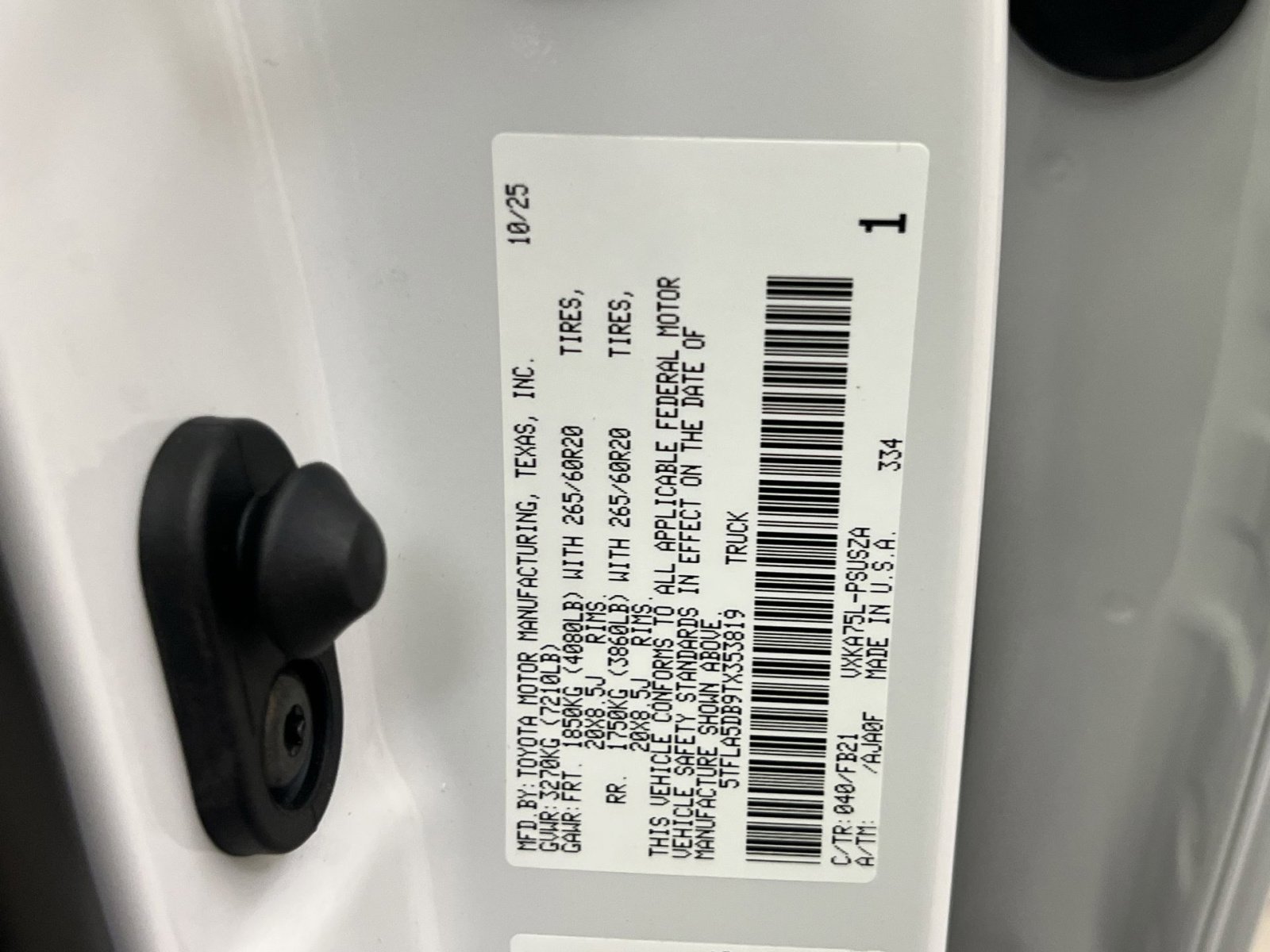 New 2026 Toyota Tundra SR5 image 28