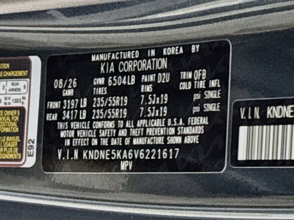 New 2027 Kia Carnival SX Prestige FWD image 25