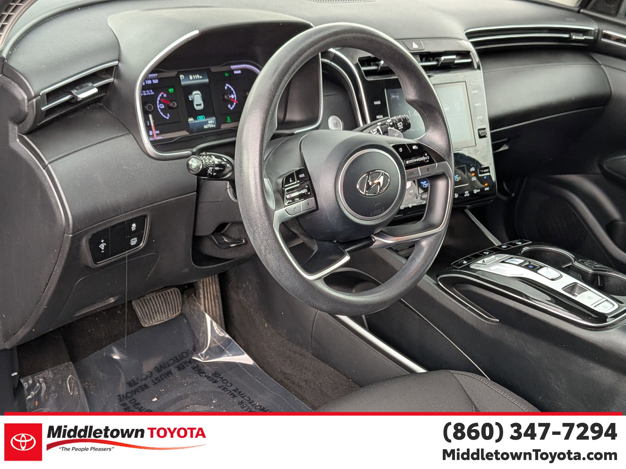 Used 2022 Hyundai Tucson Blue AWD/4WD image 16