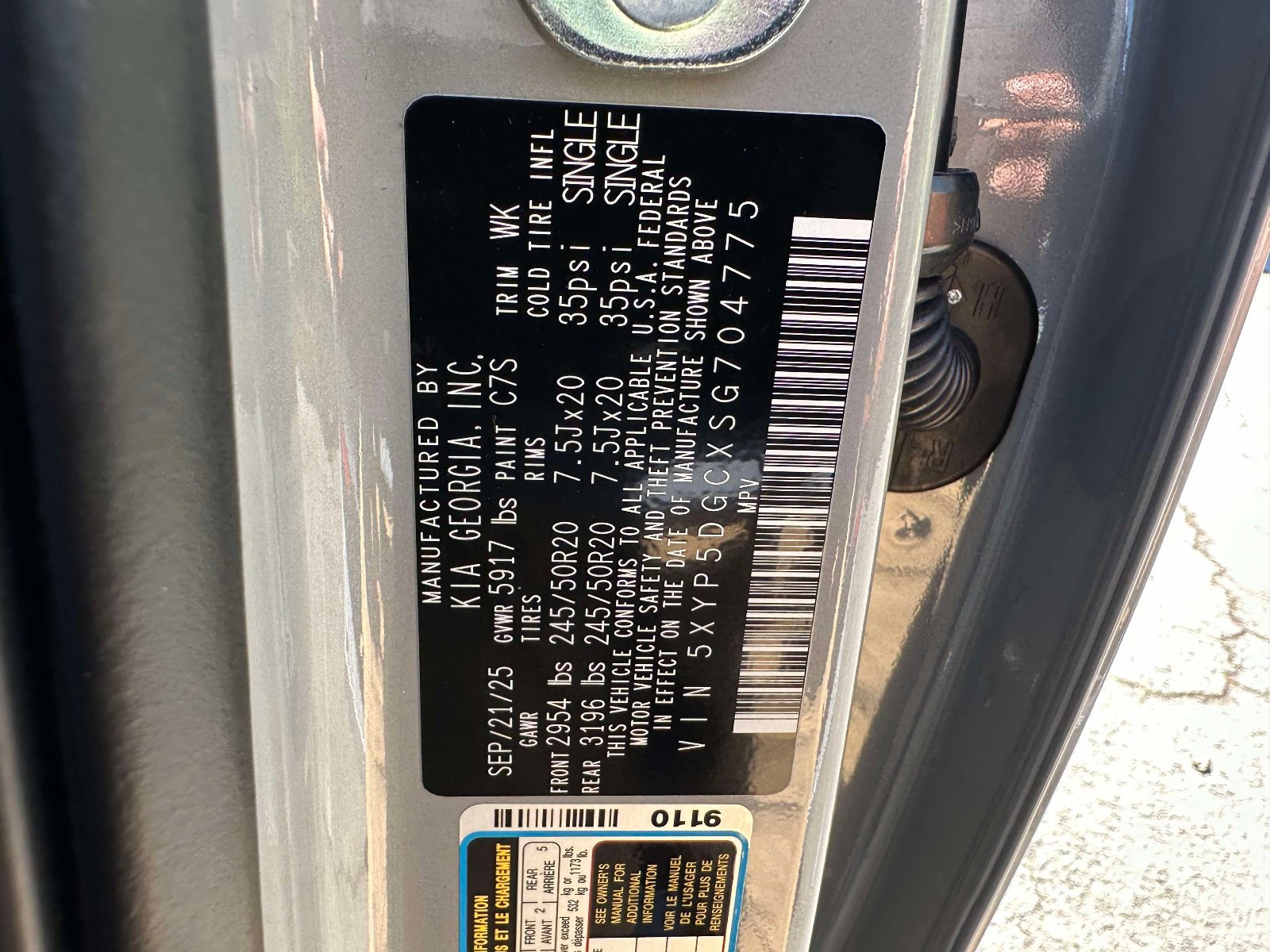 Used 2025 Kia Telluride SX X-Line image 38