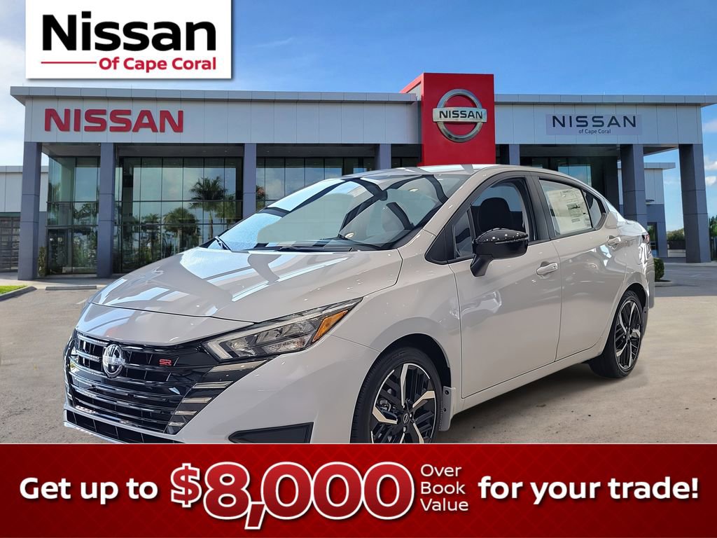 New 2025 Nissan Versa SR w/ Trunk Package FWD image 1