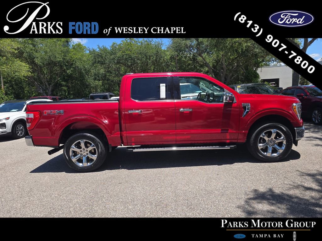Used 2021 Ford F150 Lariat w/ Max Trailer Tow Package AWD/4WD image 3