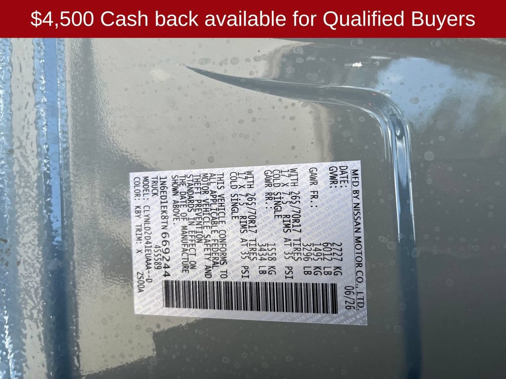 New 2026 Nissan Frontier PRO-4X w/ Tow Package AWD/4WD image 32