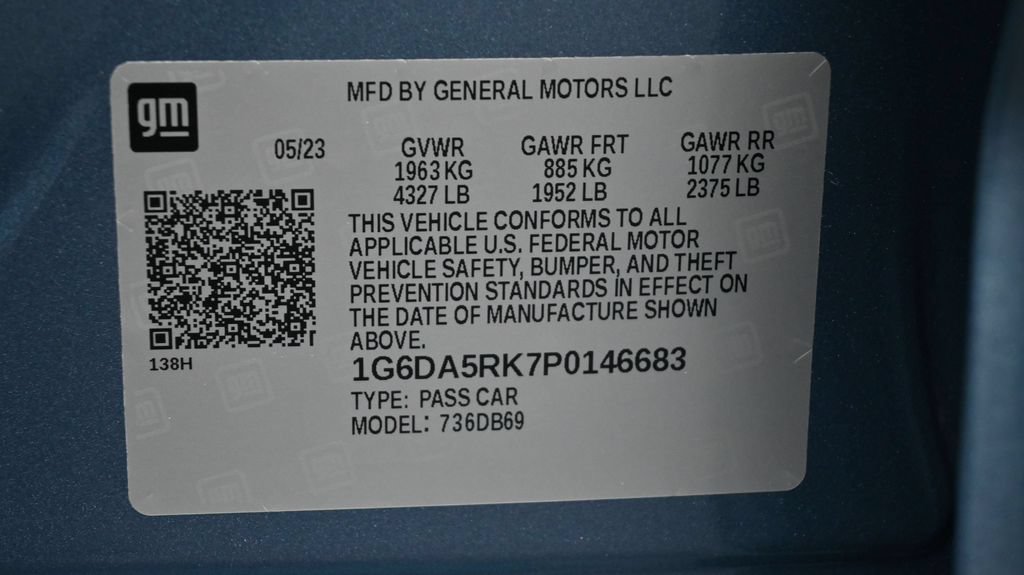 Certified 2023 Cadillac CT4 Luxury RWD image 23