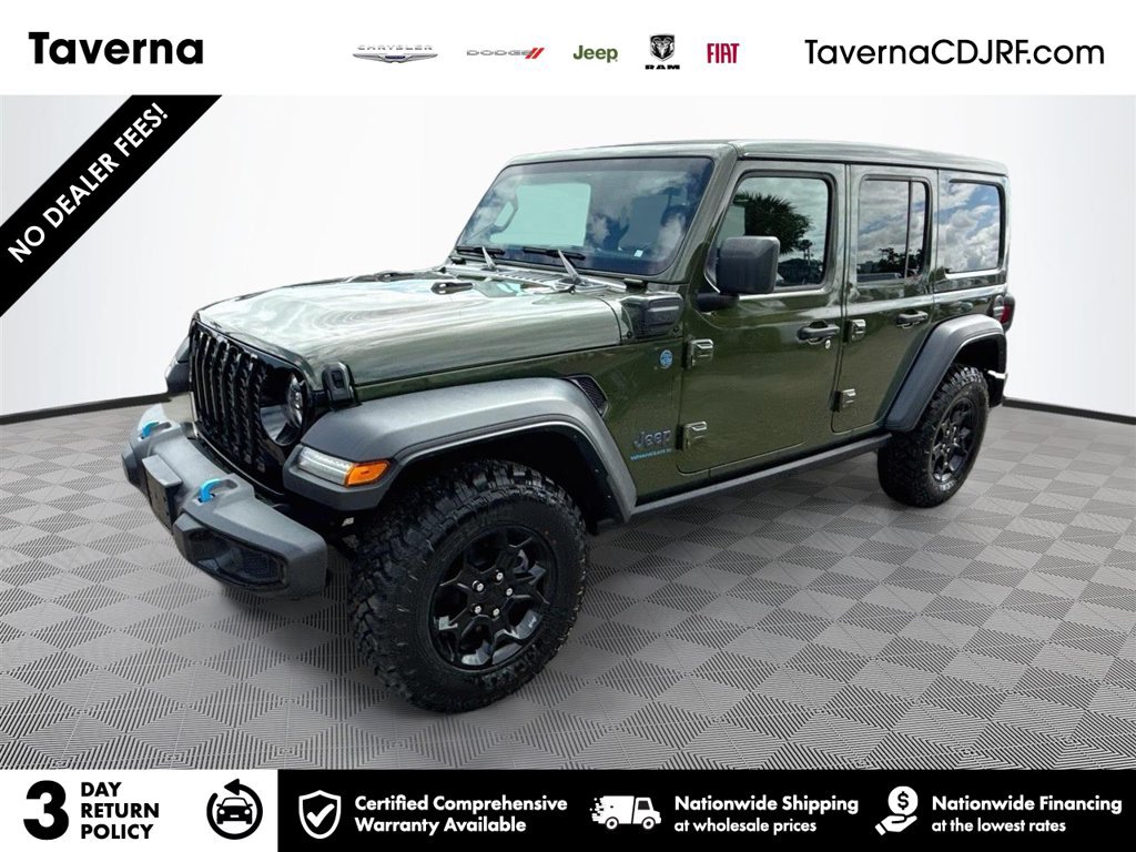 Certified 2023 Jeep Wrangler Unlimited w/ Sun & Screen Package
