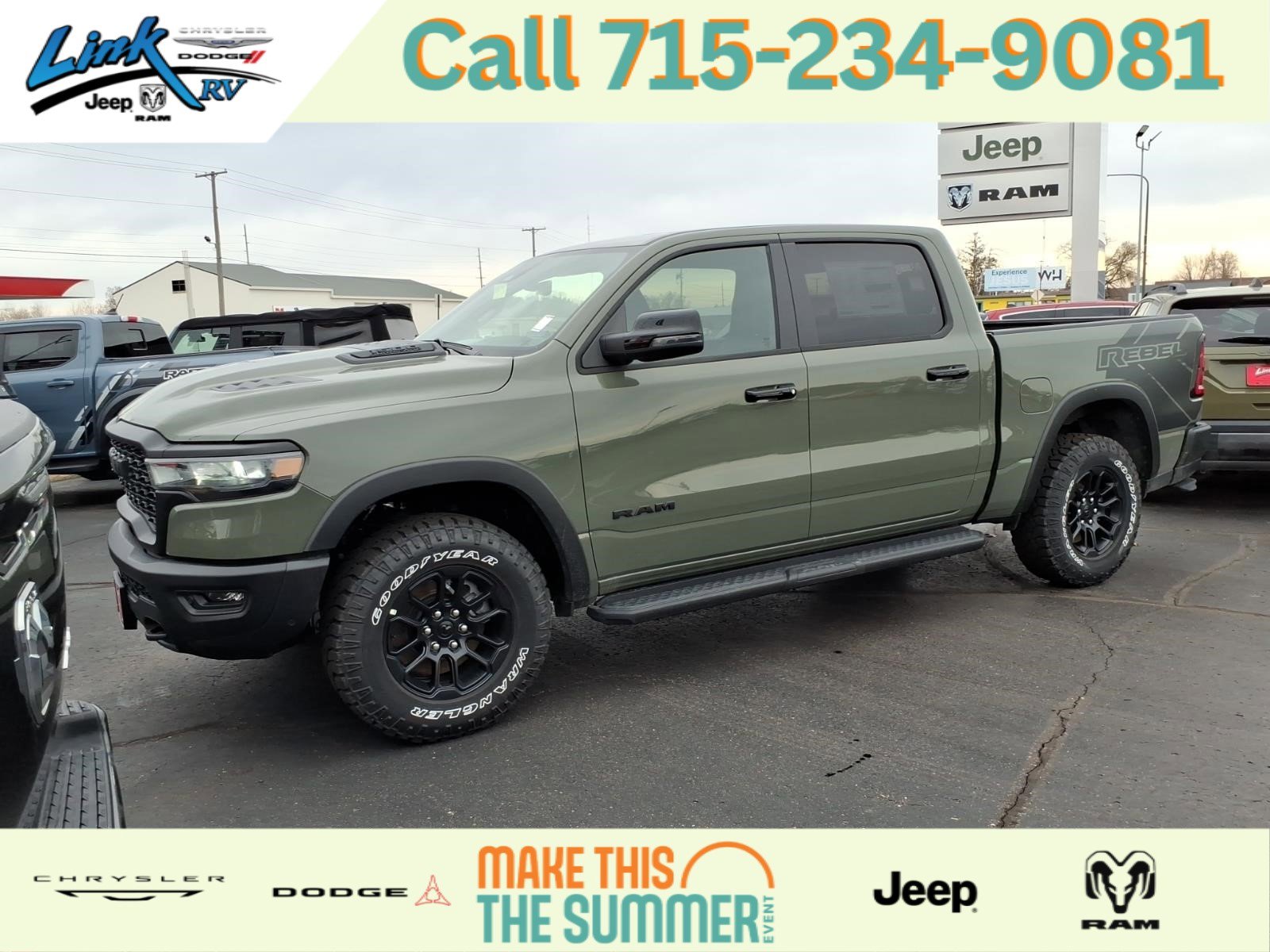 New 2026 RAM 1500 Rebel w/ Rebel Level 2 Equipment Group